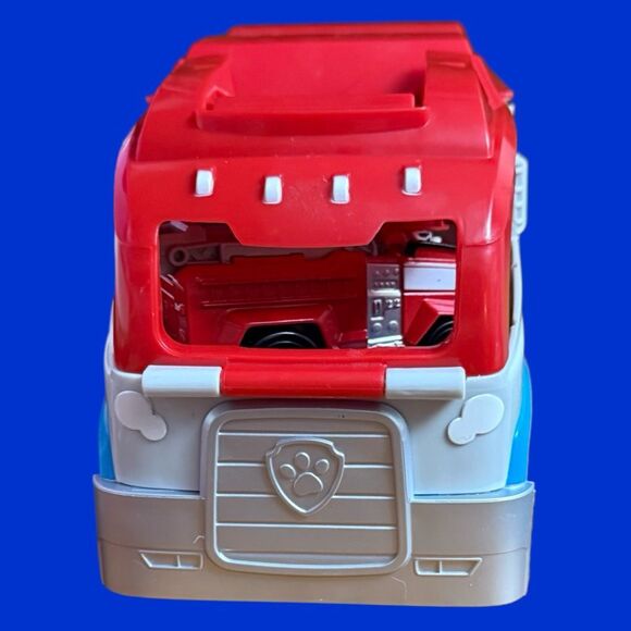 PAW Patrol Pup Squad Paw Patroller Transforming Playset With 2 Diecast Cars - Picture 10 of 10